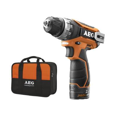 AEG BS 12 C2 LI Çift Akülü Matkap (Lithium ion 12 V; 2.0 Ah) - 1