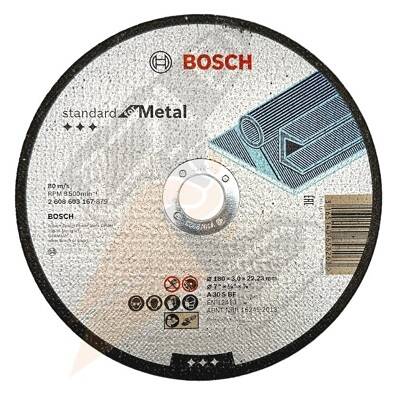 BOSCH Metal Kesme Taşı 180x3.0 - 1