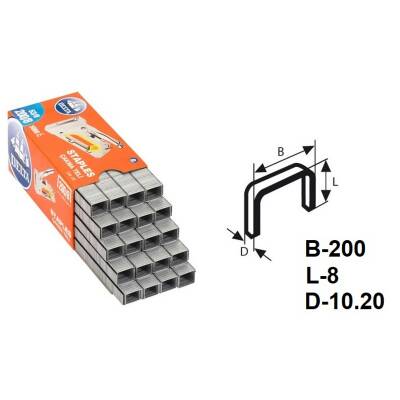 DELTA Zımba Teli 200/8 5000 Adet - 2