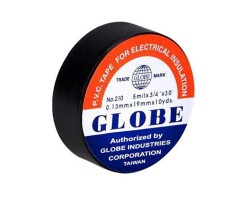 Globe İzole Elektrik Bant Siyah 0.13x19mm - 1