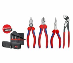 Knipex 00 19 56 Set Pense Kargaburun Yan Keski Fort Pense Çantalı - 1