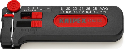 Knipex 12 80 100 İnce Kablo Sıyırma Aleti - 1