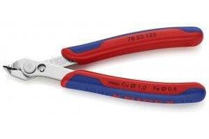 KNIPEX 78 23 125 Super Knips Eğri 25* Yan Keski - 1