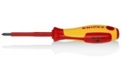 Knipex 98 24 01 VDE İZOLELİ YILDIZ UÇLU TORNAVİDA PH1*80 - 1