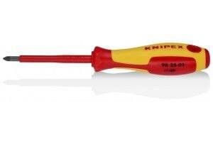 KNIPEX 98 25 01 VDE İZOLELİ POZİDRİV TORNAVİDA PZ1*80 - 1