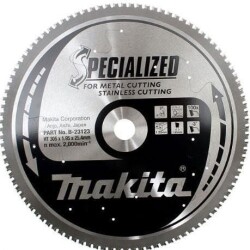 Makita B-23123 Metal Paslanmaz Daire Testere 305mm 100 Diş - 1