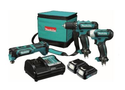 Makita CLX302AX4/ TM30DZ(Çok amaçlı alet)+TD110DZ(Darbeli Vid.)+DF331DZ(Matkap Vidalama)Kombo Kit - 1