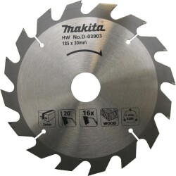 Makita D-03903 Daire Testere 185mm 16 Diş - 1