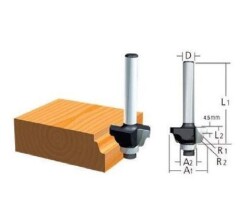 Makita D-09581 Freze Ucu - 1