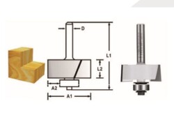 Makita D-48739 Freze Bıçağı - 1