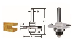 Makita D-48941 Freze Bıçağı Baskı Yatağı Ø 47,6mm 2mm Yükseklik - 2