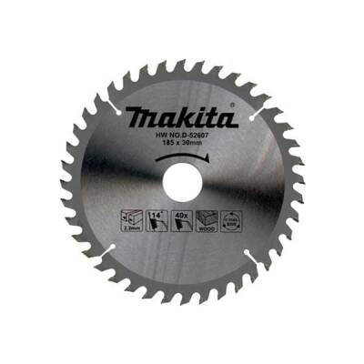 Makita D-52607-10 Ahşap Daire Testere 185mm 40 Diş 10 Adet - 1