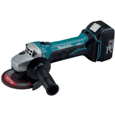 Makita DGA452RMJ Akülü Avuç Taşlama 115mm 18v 4Ah - 1