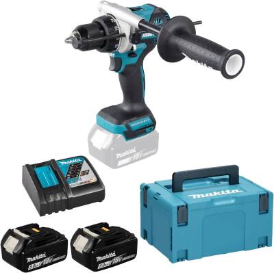 Makita DHP486RTJ Akülü Vidalama Matkap 18v 5Ah - 1