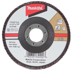 Makita Flap Disk 180mm Z120kum - 1