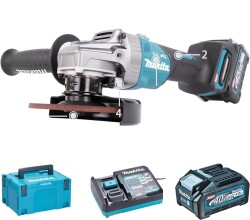 Makita GA023GM201 Akülü Avuç Taşlama XGT 40V 4Ah 125mm - 1