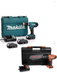 Makita HP347DWE3 3 Akülü Darbeli Matkap - 1