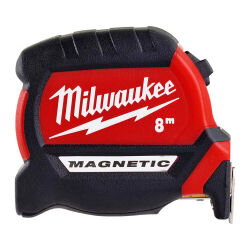 Milwaukee Manyetik Şerit Metre 8mt 27mm - 1