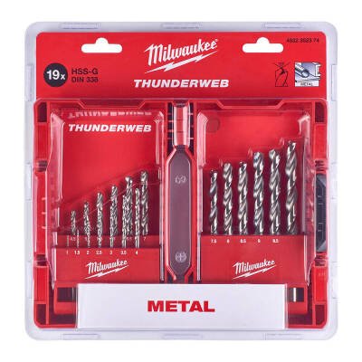 Milwaukee Thunderweb Metal Matkap Ucu Seti 19 Parça - 2