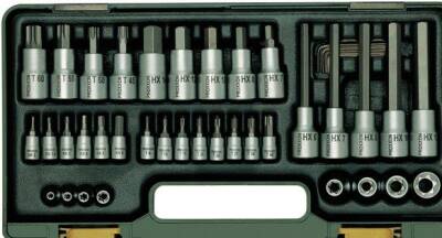 Proxxon 23290 Cırcırlı Kollu 42 Parçalı Torx Ve Allen Lokma Uç Takımı - 1