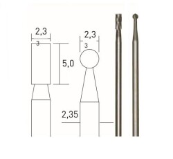 Proxxon Freze Uçları 2 Lı 28750 - 1