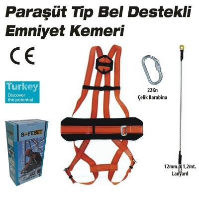 Safeset Paraşüt Tipi Emniyet Kemeri - 3