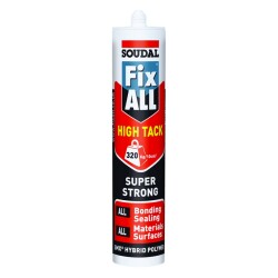 SOUDAL FİX ALL HIGH TACK Korniş Yapıştırıcı Beyaz 290ml - 1