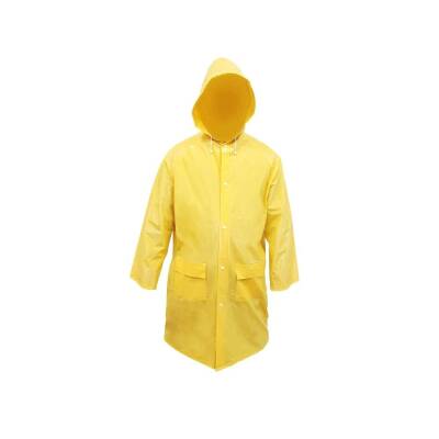 UGR Sarı Yağmurluk Pardösü (%100 PVC) XXL - 1