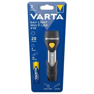 VARTA DAY Light Multi Led Fener F10 1xAA - 2