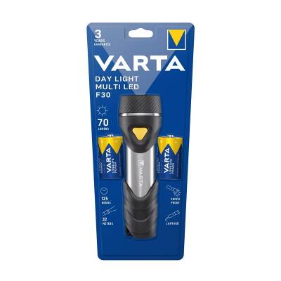 VARTA DAY Light Multi Led Fener F30 2xD - 2