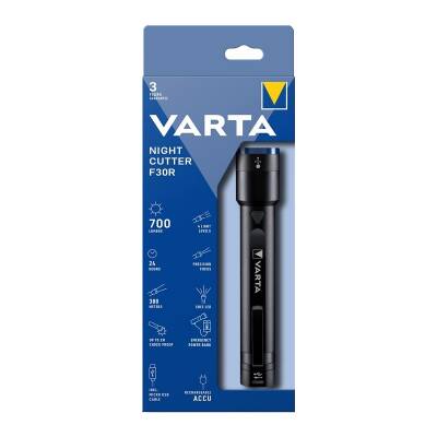 VARTA Night Cutter Şarjlı Fener F30R-CABLE (18901) - 2