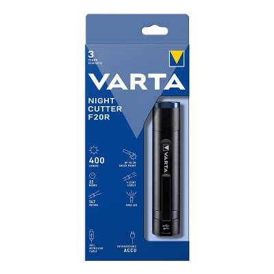 VARTA Şarjlı El Feneri F20R-CABLE - 3