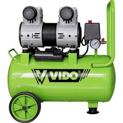 Vido 1100W/1.5HP 24L Yağsız Sessiz Kompresör - 1