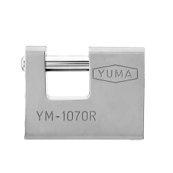 YUMA Kayar Milli Asma Kilit 90 MM 1090R Nikel - 1